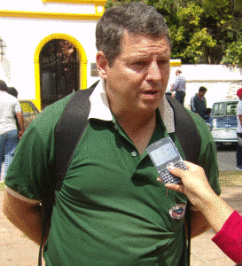 Guillermo Osnaghi, presidente del Club de Automóviles Clásicos de Corrientes