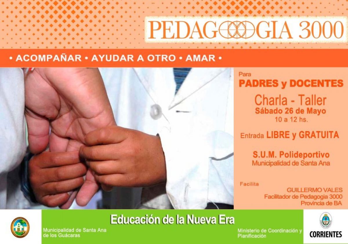 Primera Charla Taller sobre Pedagogía 3000 en Santa Ana de los Guácaras