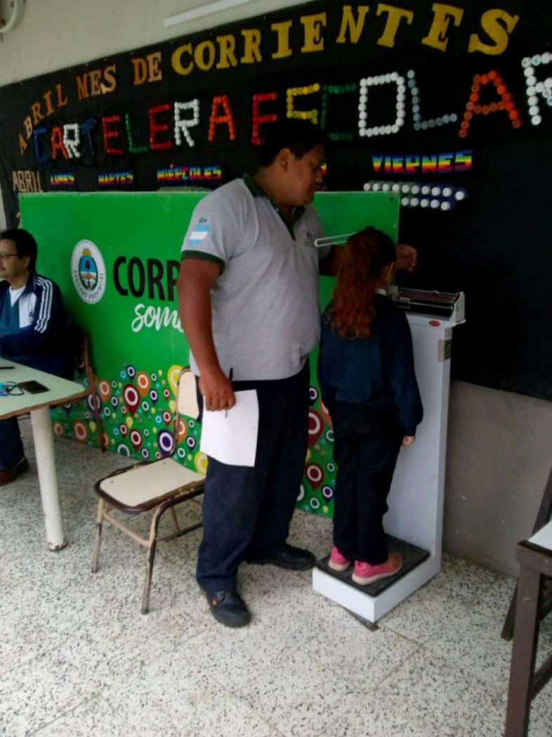 Ahora: Operativo de Salud en la Escuela Primaria