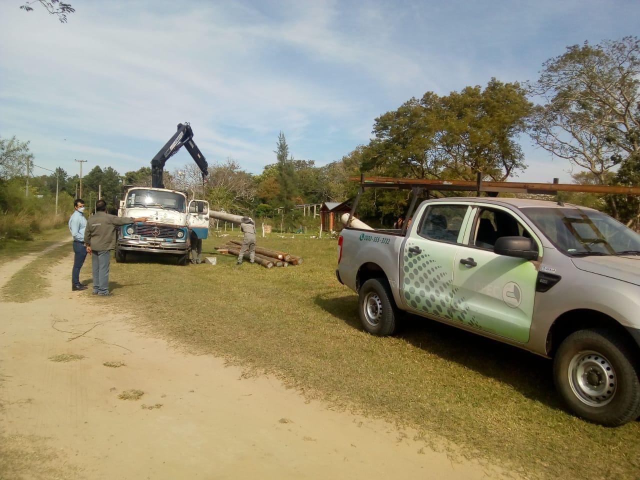 Instalación de subestación transformadora en el barrio Itatí Norte