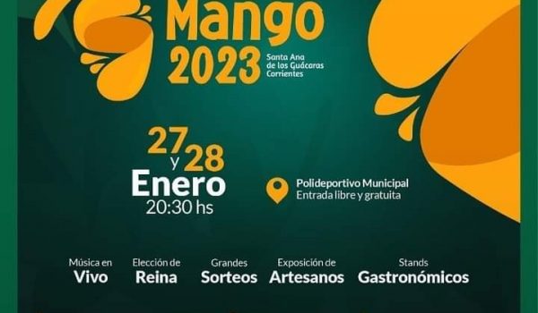 flyer fiesta pronvincial del mango