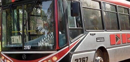 foto unidad ersa linea 109 a Santa Ana de los Guacaras desde la terminal de Corrientes