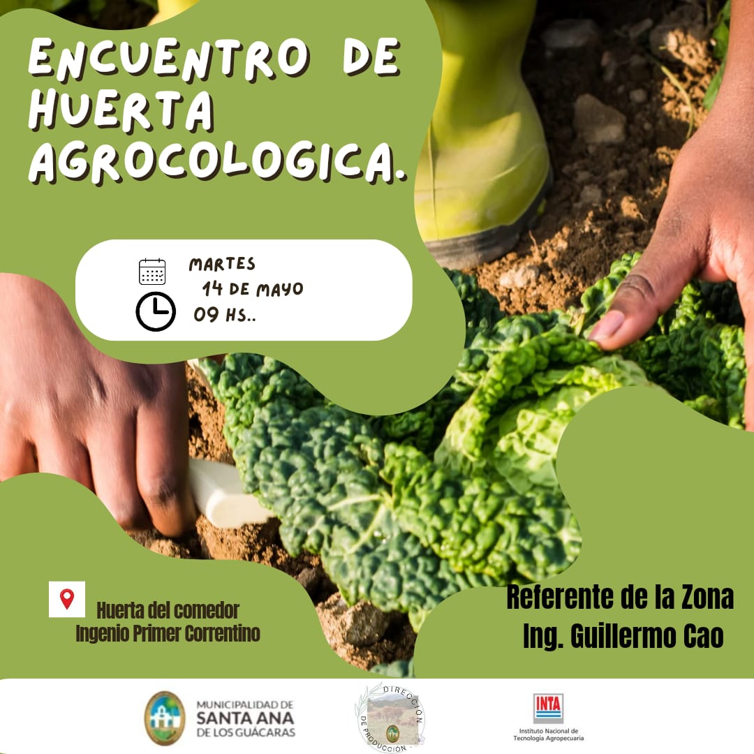 Encuentro de Huerta Agroecológica en el Ingenio Primer Correntino