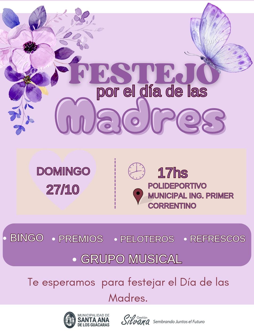 Domingo: Festejo Día de las Madres en el Ingenio