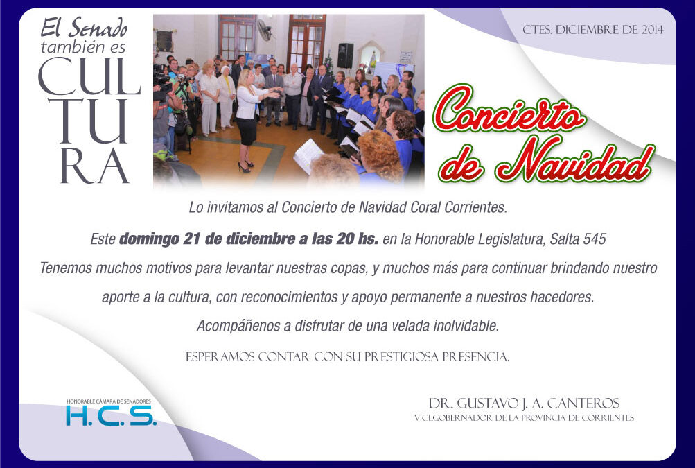 Concierto de Navidad en Corrientes